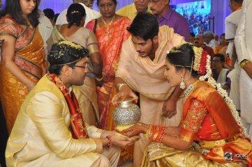 Celebs At Producer Ram Mohan Rao Daughter Wedding